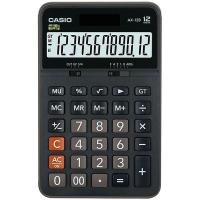 卡西欧（CASIO） AX-12B 计算器 12位双电源（单位：台）黑色