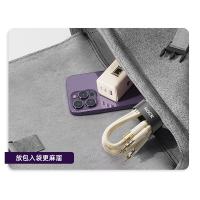 洛克（ROCK） G20一拖三快充数据线 卡其白 RCB0833 1.5M (单位:根)