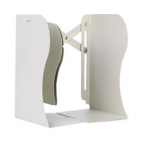 得力（deli） 78631 伸缩书立 220mm*480mm 米白色 (单位:个)