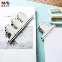 晨光（M&G） 山型票夹 ABS92637 76mm 4个/组 (单位:组) 银色