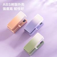 纽赛（NUSIGN） NS083A 12#迷你订书机套装 日光轻语 1台订书机+1盒钉(单位：套) 绿色