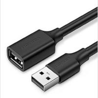 绿联（UGREEN） 10318 USB2.0延长线公对母(新老包装随机发货） 5米 黑色 (单位:根)