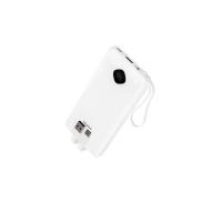 沃品（WOPOW）LQ03 自带线小巧充电宝 10000mAh 白色（单位：个）