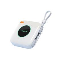 沃品（WOPOW）LQ08 迷你小巧便携移动电源 10000mAh 白色（单位：个）