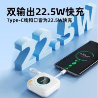 沃品（WOPOW）LQ08 迷你小巧便携移动电源 10000mAh 白色（单位：个）