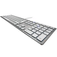 樱桃 KC6000 SLIM 有线薄膜键盘 全键盘 440*130*15mm（单位：个）银色