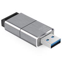 忆捷（EAGET） 优盘 USB3.0 U盘 F90-128G 55.9*21.5*9.8mm (单位:个) 锖色