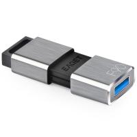 忆捷（EAGET） 优盘 USB3.0 U盘 F90-128G 55.9*21.5*9.8mm (单位:个) 锖色