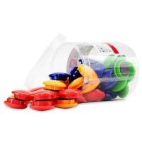 得力（deli） 8726 磁钉 Ф40mm  (单位：筒 )混色