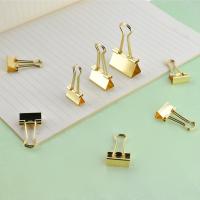 三木（SUNWOOD） MC99-5 长尾夹 40只19mm 金色（单位：筒）