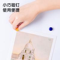 得力（deli） 7823 磁钉φ15mm 12个/卡（单位：卡）混色