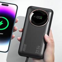 雷摄（LEISE） LS-R51E 自带四线充电宝 10000mAh （单位：个） 黑色