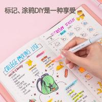 得力（deli） S749 彩色荧光笔 3支/盒 （单位:盒） 六色