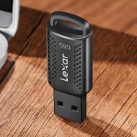 雷克沙（Lexar）LJDV400128G-BNBNC U盘 128GB USB3.0 接口 传输100MB/s 47.8*18.4*8mm (单位：个) 黑色