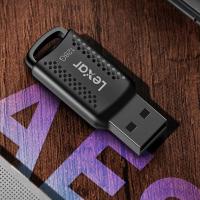 雷克沙（Lexar）LJDV400128G-BNBNC U盘 128GB USB3.0 接口 传输100MB/s 47.8*18.4*8mm (单位：个) 黑色