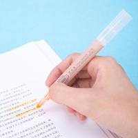 得力（deli） S731 橙 彩色荧光笔 12支/盒 （单位:盒） 橙色