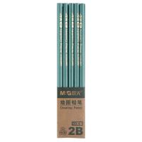 晨光（M&G） AWP35715 2B经典六角木杆铅笔 2B （单位：盒) 笔杆颜色:绿色  笔芯颜色:黑色