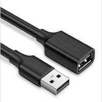 绿联（UGREEN） 10316 USB2.0延长线公对母 数据连接线 2米 黑色 (单位:根)