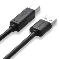 绿联（UGREEN） 10844 打印机数据线 1m USB2.0 A公对B公 方口 (单位：根) 黑色