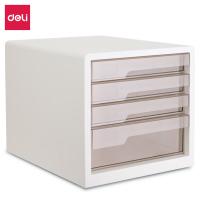 得力（deli） PB101 台式文件柜 277*260*342mm （单位:个） 白色