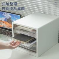得力（deli） PB101 台式文件柜 277*260*342mm （单位:个） 白色
