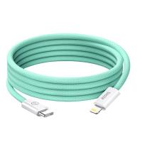 毕亚兹（BIAZE） K122 Type-C to Lightning数据线 1.5米(单位：根) 绿色