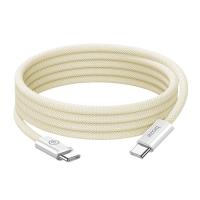 毕亚兹（BIAZE） K124 Type-C to Type-C数据线 PD100W 2m(单位：根) 米黄色