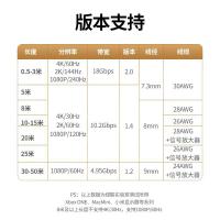 绿联（UGREEN） 60820 4K数字高清 HDMI线2.0版 1.4米（单位：根）黑色