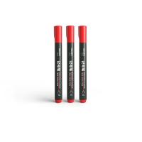得力（deli） S550 记号笔 10支/盒(单位：盒) 新老包装随机 红色