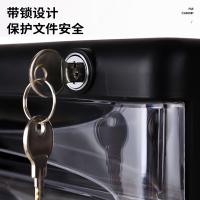 得力（deli） 9794 台式文件柜 单个装 （单位:个） 黑色