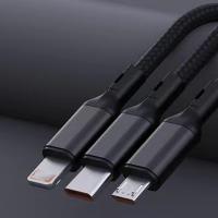 菲迪米尼  FDMN-L97  三合一超级快充线   6A 120W 1.2m（单位：条）颜色随机发货