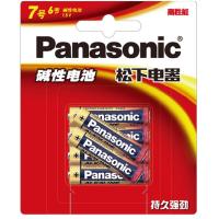 松下（Panasonic） LR03BCH/6B 7号碱性干电池 1.5V 6粒/卡 (单位:卡)