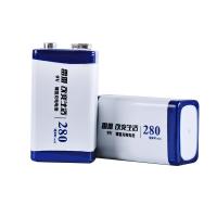 雷摄（LEISE） 9V 镍氢充电电池 280mAh 2节/组(单位：组)