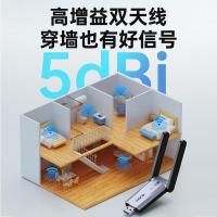 绿巨能（llano）Wifi5款 USB无线双天线网卡 2.4/5.8G双频（单位：个）