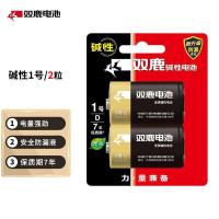 双鹿 LR20/1号 碱性电池 2粒/卡 (单位:卡)