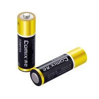 齐心（COMIX） C-502 碱性电池 5号 两粒/卡 （单位：卡) 黑色