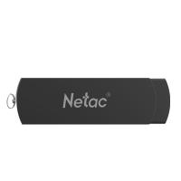 朗科（Netac） U681 U盘 128GB（单位：个）铁灰色