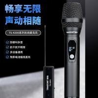 得胜（TAKSTAR） TS-K302 无线一拖二麦克风 1200mAh 黑色（单位：套）
