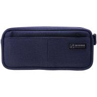 得力（deli） 66782 文具袋/笔袋 单个装 （单位:个） 深蓝色