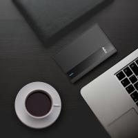 朗科（Netac） K331 移动硬盘 USB3.0 1TB （个） 黑色