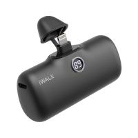 爱沃可（iWALK） DBL5000PL 胶囊充电宝 4800mAh(单位：个) lightning接口 黑色