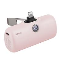 爱沃可（iWALK） LPS001L 便携支架胶囊充电宝 5000mAh(单位：个) lightning接口 粉色