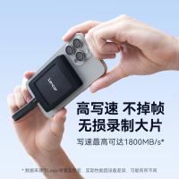 雷克沙（Lexar）SL500 移动固态硬盘磁吸套装 1TB USB 3.2 Gen 2x2 （单位：个）黑色