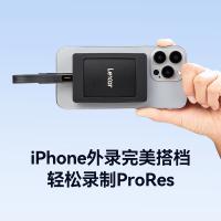 雷克沙（Lexar）SL500 移动固态硬盘磁吸套装 1TB USB 3.2 Gen 2x2 （单位：个）黑色