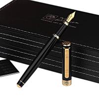 毕加索（pimio） PS-902 钢笔 1.0mm 纯黑金夹 (单位:支)