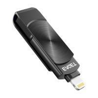 忆捷（EAGET）i66plus 1TB 苹果U盘 1TB USB3.0 Lightning双接口 55*15*8mm（单位：个）黑色