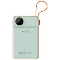纽曼（Newmine）AL25精简版自带线快充移动电源  10000mAh 113*69*17mm (单位：个）青色