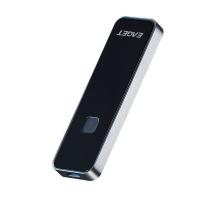 忆捷（EAGET）FM2指纹加密 移动固态硬盘 2TB Type-c USB 3.2 102.4*30.4*9.4mm（单位：个）黑色