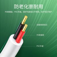绿联（UGREEN）80104 工程家装电话线 NW137 100m/卷 RJ11 4芯纯铜线芯+PVC外被 线径3mm（单位：卷）