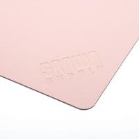 山业 MPD-C6P-120 大号电脑鼠标垫 PU皮革桌垫 1200x600x1.7mm 粉色 (单位:个)